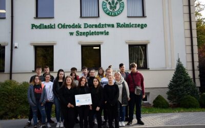 Uczniowie szkół rolniczych na warsztatach w PODR Szepietowo