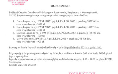 Ogłoszenie