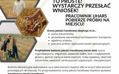 Zbadaj swoje plony i potwierdź ich wysoką jakość