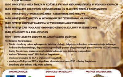 Dożynki Gminno-Parafialne 2026 w Wojnach-Krupach