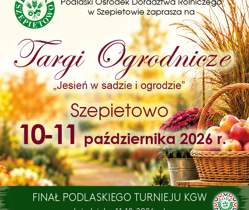 Targi Ogrodnicze „Jesień w sadzie i ogrodzie”
